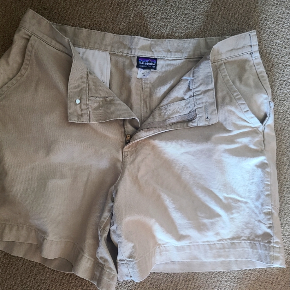 Patagonia organic cotton shorts. Sz 36